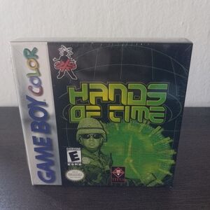 2001 Hands Of Time Nintendo Gameboy Color Video Game New Factory Sealed